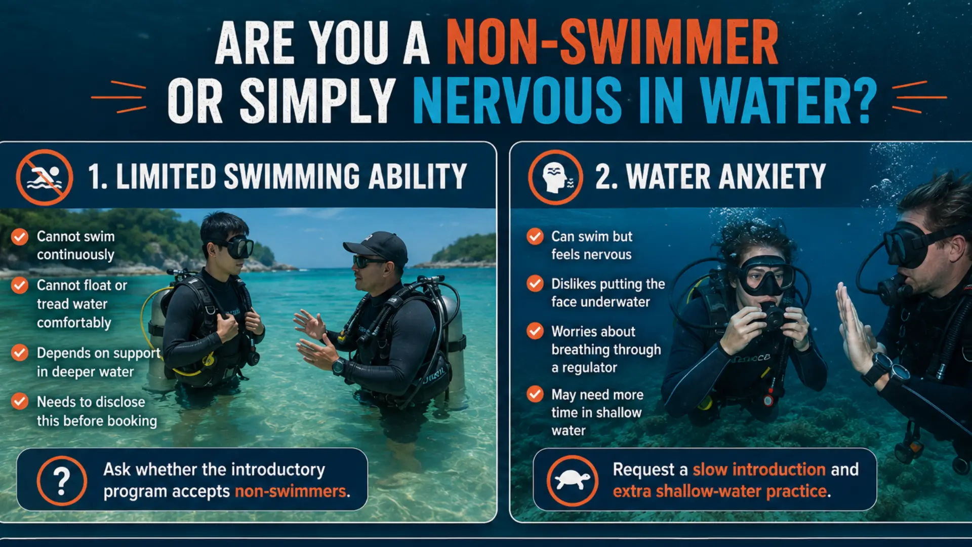 Are You Nervous About the Water, Not Just the Swimming