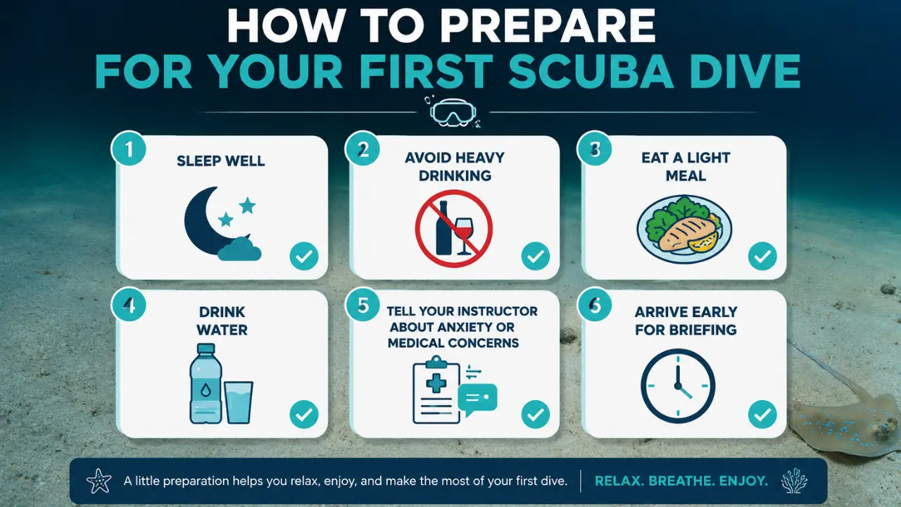 How to Prepare for Your First Scuba Dive