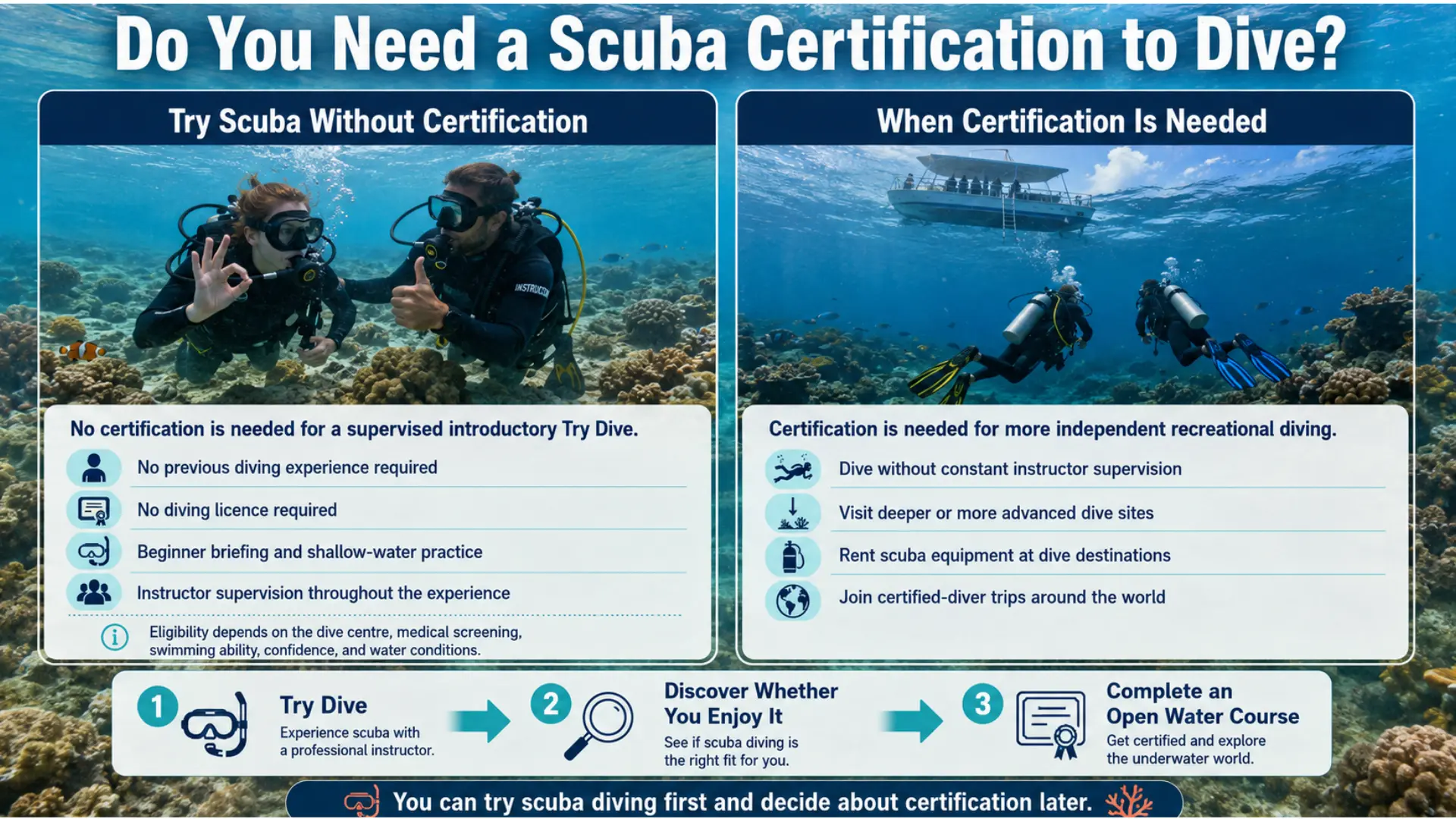Do You Have to Be Scuba Certified to Dive?